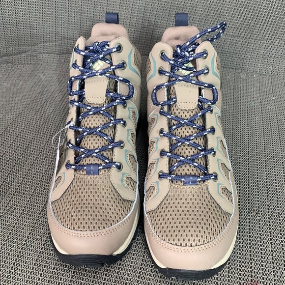 Columbia Granite Trail Womens Size 9.5W Beige Mid Waterproof Hiking Boots - Picture 2 of 8